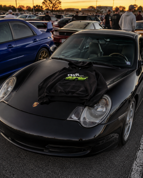 Redlined 911 RWB Hoodie — Rauh-Welt widebody Porsche 911 graphic oversized hoodie, Australia